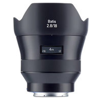 Used Zeiss Batis 18mm f/2.8 AF lens for Sony FE - Excellent Condition 0