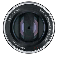 Used Zeiss 100mm F 2.0 ZE Makro-Planar T* MF for Canon EF - Excellent 1