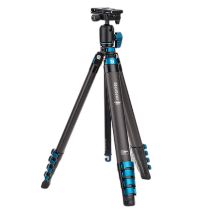 Used Fair Benro Blackbird CF 1 Series 5 Section Tripod with N00P Head
