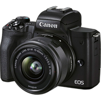 Used Canon EOS M50 Mark II with 15-45mm Lens (Black) - Fair 0