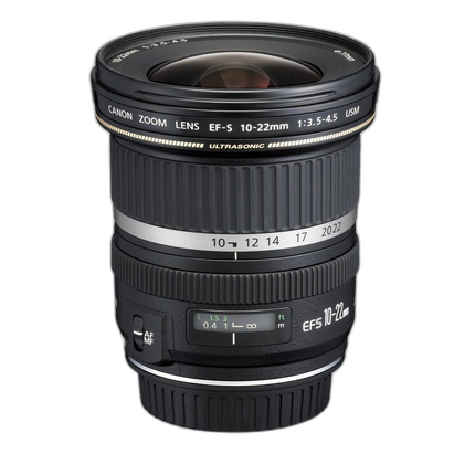 Used Canon EF-S 10-22 f/3.5-4.5 USM Wide Angle Lens - Fair