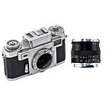 Used Contax IIIa Rangefinder W/ Ziess 50MM F/2 - Fair 0