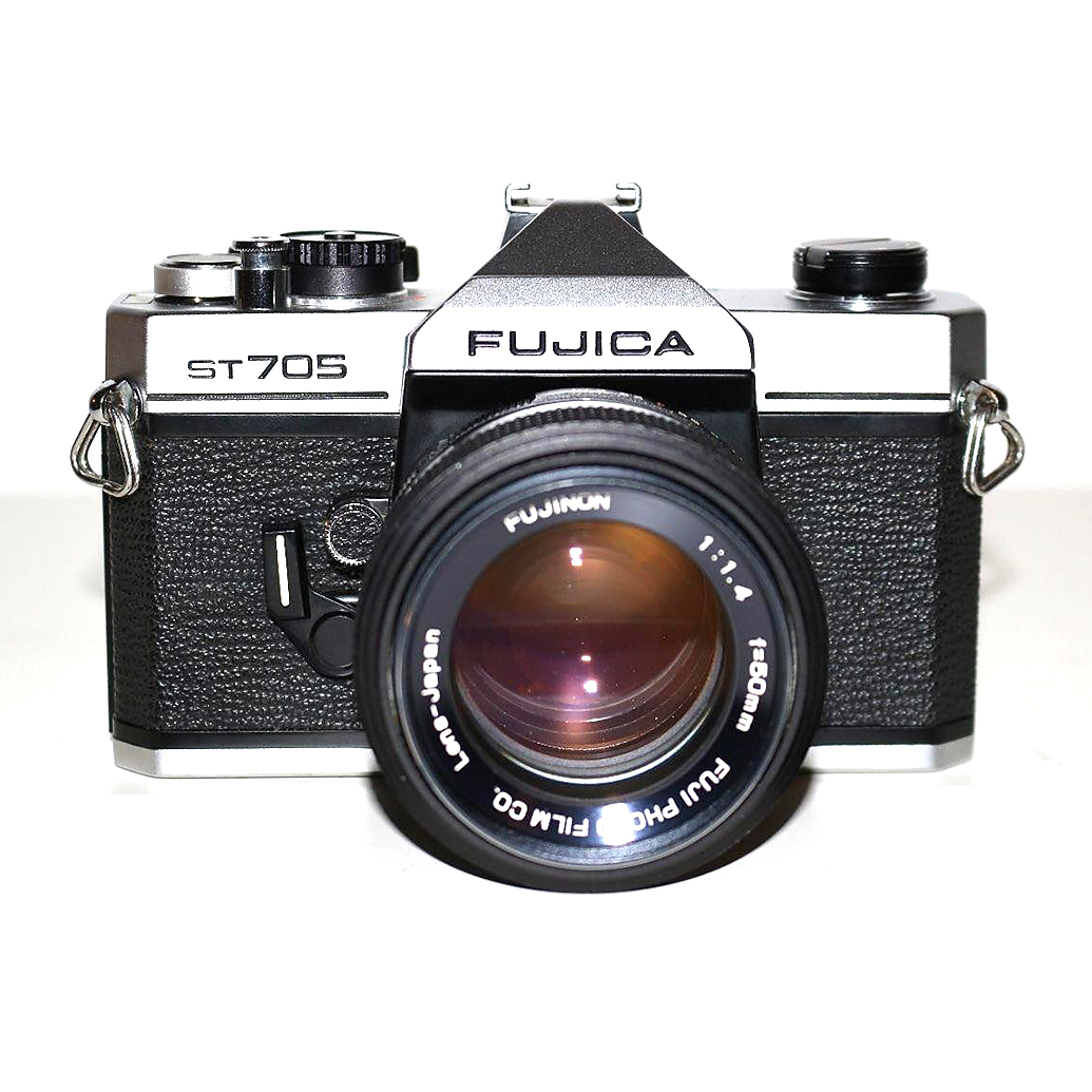 Used Fujica ST705 35mm SLR w/ 50mm F/1.8 - Fair