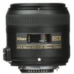 Used Fair Nikon AF-S DX Micro-Nikkor 40mm f/2.8G Standard Lens - Black 2