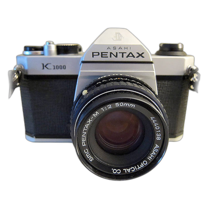 Used Pentax K1000 With 50mm F/2 - Fair