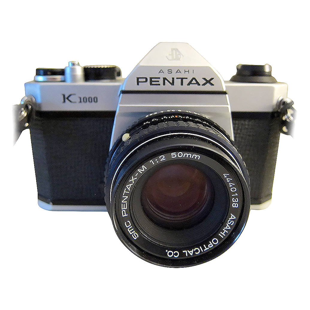 Used Pentax K1000 With 50mm F/2 - Fair