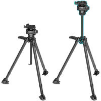 Used Fair SmallRig x Potato Jet TRIBEX Hydraulic Carbon Fiber Tripod Kit 1