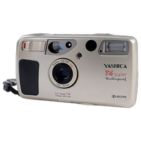 Used Yashica T4 Super Champagne Point and Shoot - Fair 0