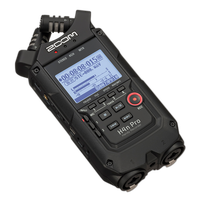 Used Fair Zoom H4N Pro 4-Input/4-Track Portable Handy Recorder (All Black) 2