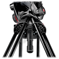 Used Manfrotto 546GB w/ 504HD Fluid Head - Good 4