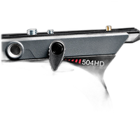 Used Manfrotto 546GB w/ 504HD Fluid Head - Good 6