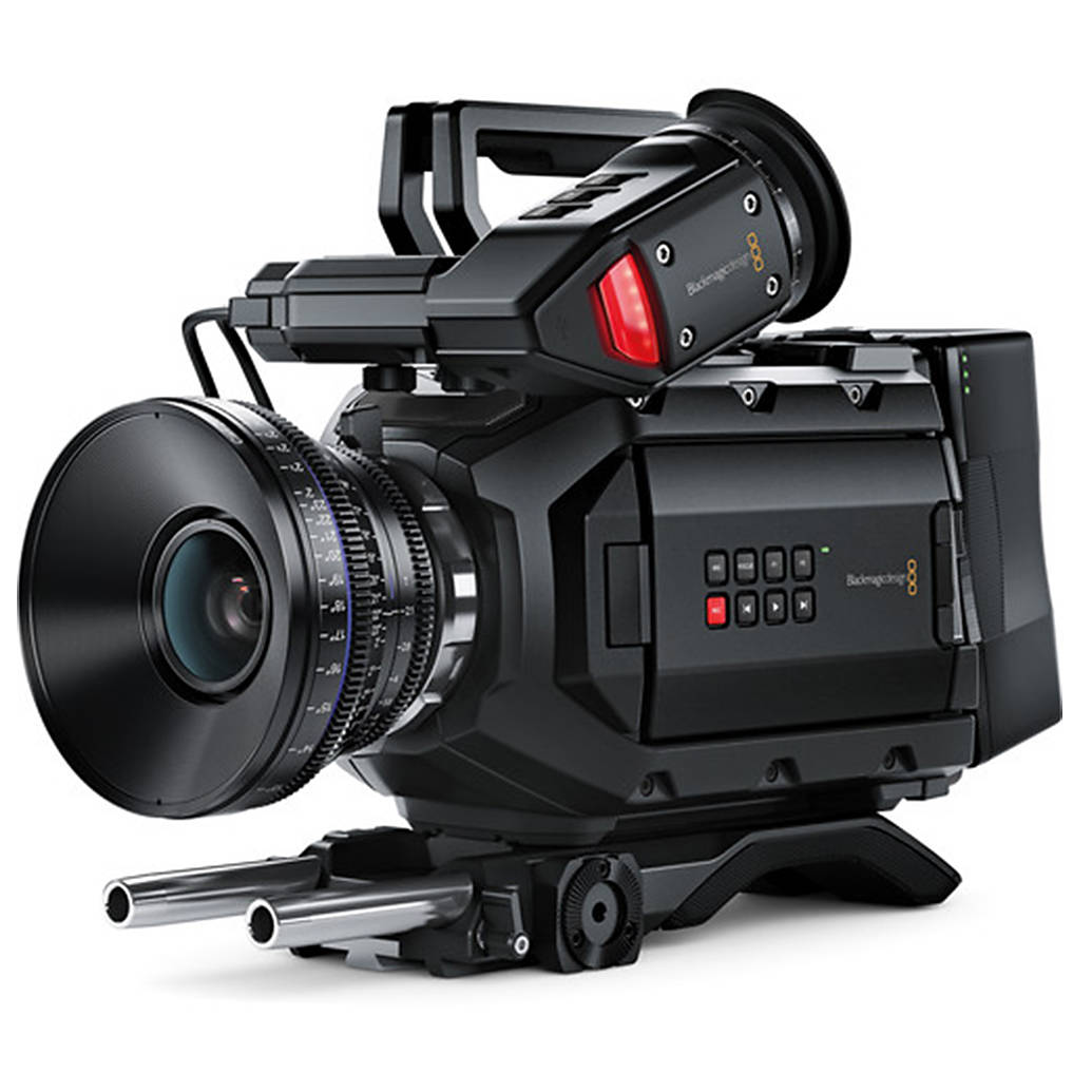 Used Blackmagic Design URSA Mini 4.6K EF Mount with DaVinci Resolve Key - Go