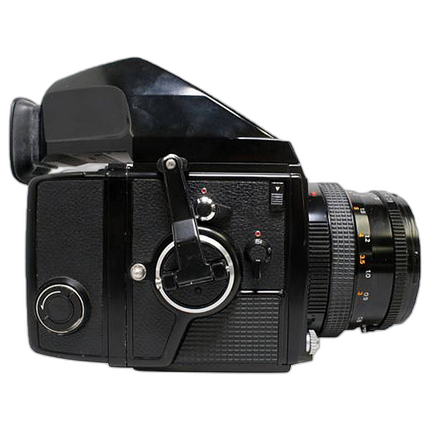 Used Bronica SQ-AI w/ 80mm f/2.8 PS, prism finder, and 120 back - Good