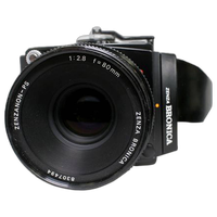 Used Bronica SQ-AI w/ 80mm f/2.8 PS, prism finder, and 120 back - Good 1