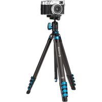 Used Good Benro Blackbird CF 1 Series 5 Section Tripod with N00P Head 6