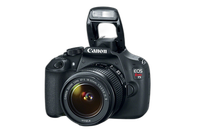 Used Canon Rebel T5 w/ 18-55mm IS II Lens - Good 0