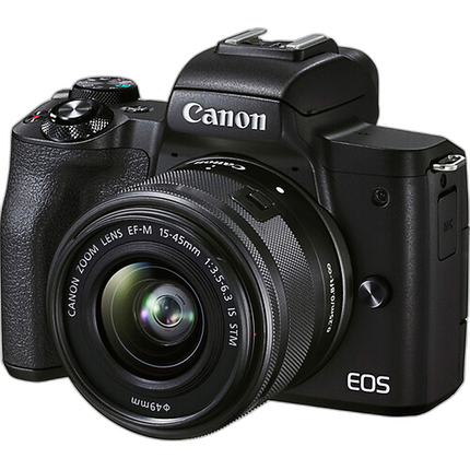 Used Canon EOS M50 Mark II with 15-45mm (Black) - Good