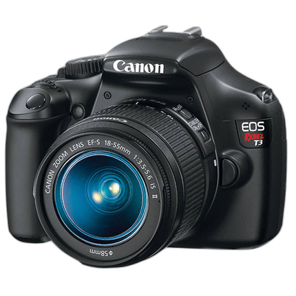 Used Canon Rebel T3 Kit W/ EF-S 18-55mm IS II Lens - Good