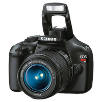 Used Canon Rebel T3 Kit W/ EF-S 18-55mm IS II Lens - Good 1