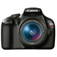 Used Canon Rebel T3 Kit W/ EF-S 18-55mm IS II Lens - Good 3