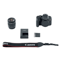 Used Canon EOS Rebel T7i with 18-55mm f/4-5.6 IS STM Lens - Good 9