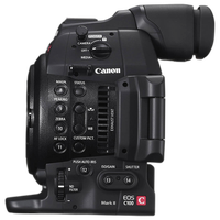 Used Canon C100 Mark II Camera with Handle, Battery, Dual Pixel and Charger 5