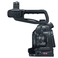 Used Canon C100 With Grip, Handle, and Battery - Good 2
