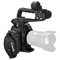 Used Canon C100 With Grip, Handle, and Battery - Good 4