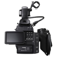 Used Canon C100 With Grip, Handle, and Battery - Good 6