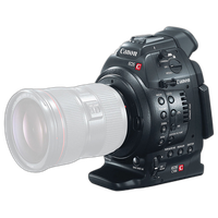 Used Canon C100 With Grip, Handle, and Battery - Good 8