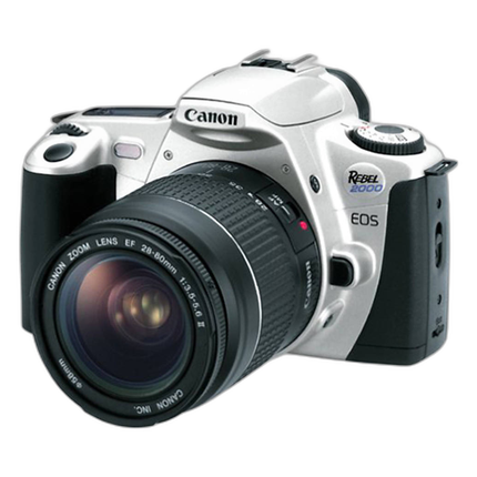 Used Canon Rebel 2000 35mm SLR With 28-80mm Lens - Good