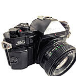 Used Canon A1 35mm SLR With 50mm F/1.8 (Black) - Good 2