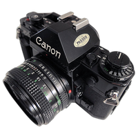Used Canon A1 35mm SLR With 50mm F/1.8 (Black) - Good 3