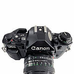 Used Canon A1 35mm SLR With 50mm F/1.8 (Black) - Good 4