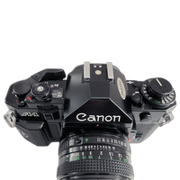 Used Canon A1 35mm SLR With 50mm F/1.8 (Black) - Good 4