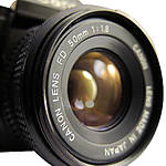 Used Canon A1 35mm SLR With 50mm F/1.8 (Black) - Good 7