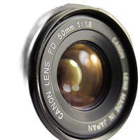 Used Canon A1 35mm SLR With 50mm F/1.8 (Black) - Good 7