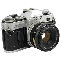 Used Canon AE-1 Film Camera With 50mm F/1.8 - Good 1
