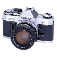 Used Canon AE-1 With Canon 50mm F/1.4 SSC - Good 0