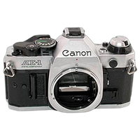 Used Canon AE-1 35mm SLR (Chrome) - Good 0