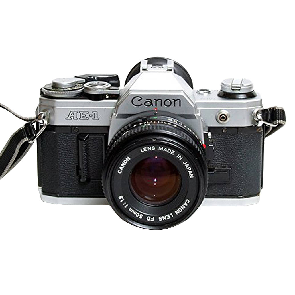 Used Canon AE-1 Program w/ 50mm 1.8 - Good