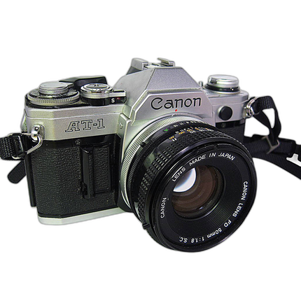 Used Canon AT-1 w/ 50mm f/1.8 SC FD - Good