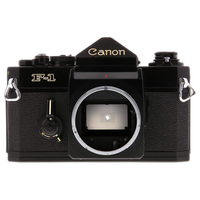 Used Canon F-1 Body Only Black - Good 0