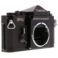 Used Canon F-1 Body Only Black - Good 1