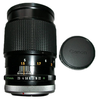Used Canon 135mm F2.5 FD Mount Lens - Good 0