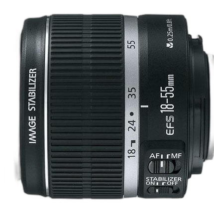 Used Canon EF-S 18-55 f/3.5-5.6 IS Lens - Good