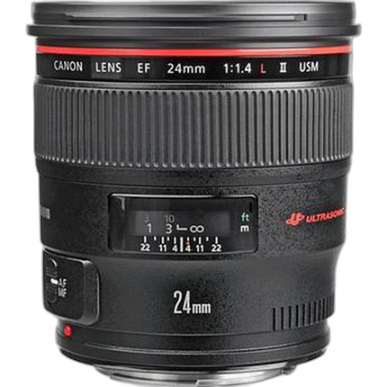 Used Canon 24mm f/1.4 L II Lens - Good