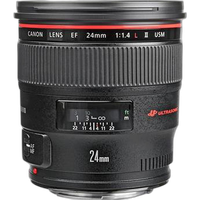 Used Canon 24mm f/1.4 L II Lens - Good 0