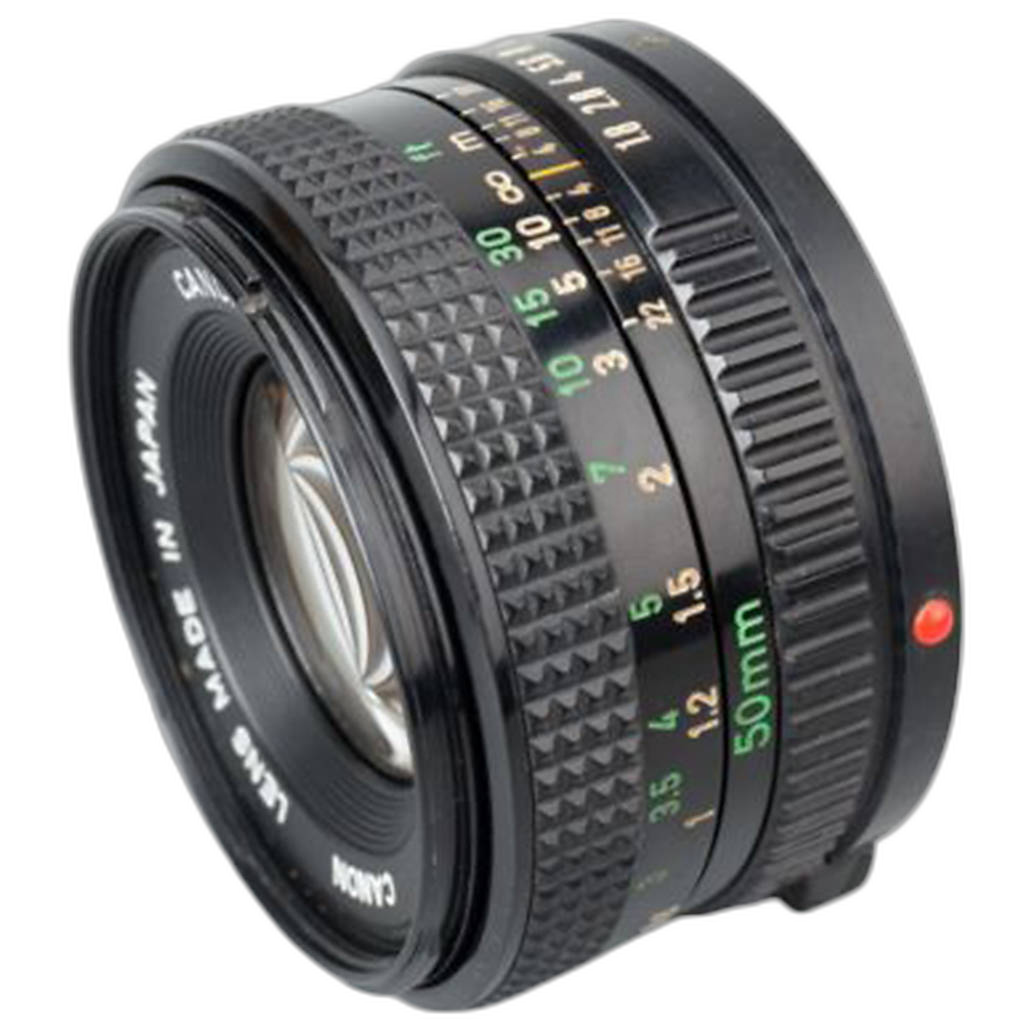 Used Canon FD 50mm f/1.8 Lens - Good