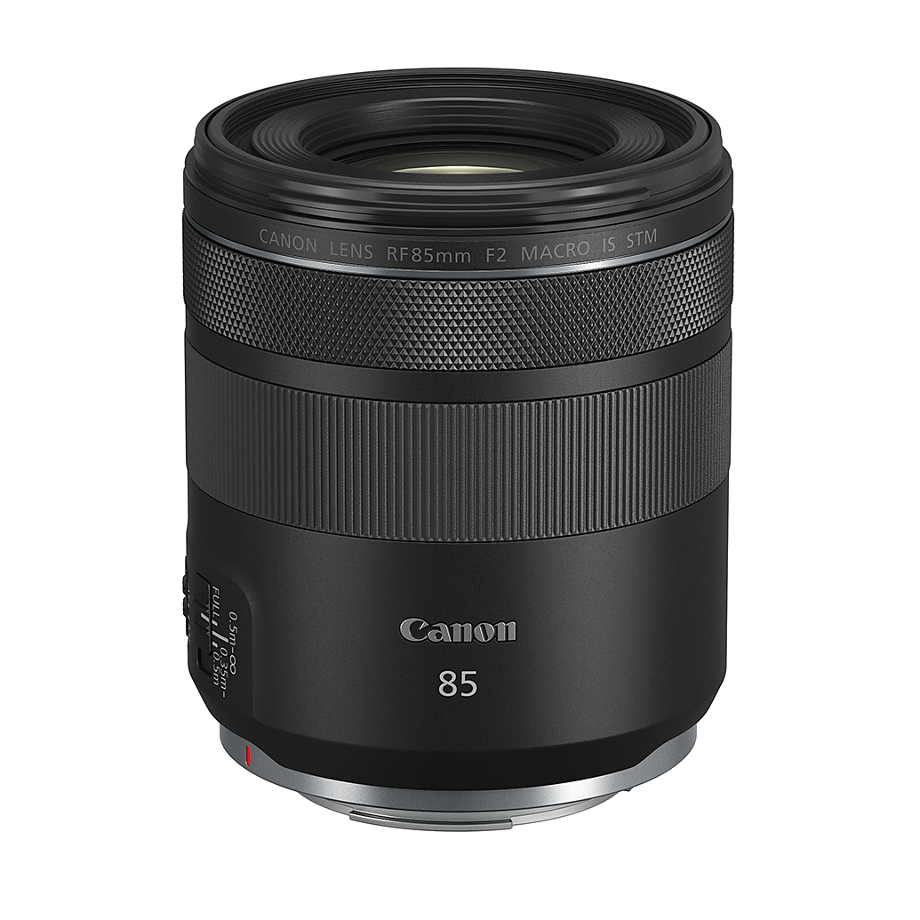 Used Canon RF 85mm f/2 Macro IS STM Lens - Good Condition